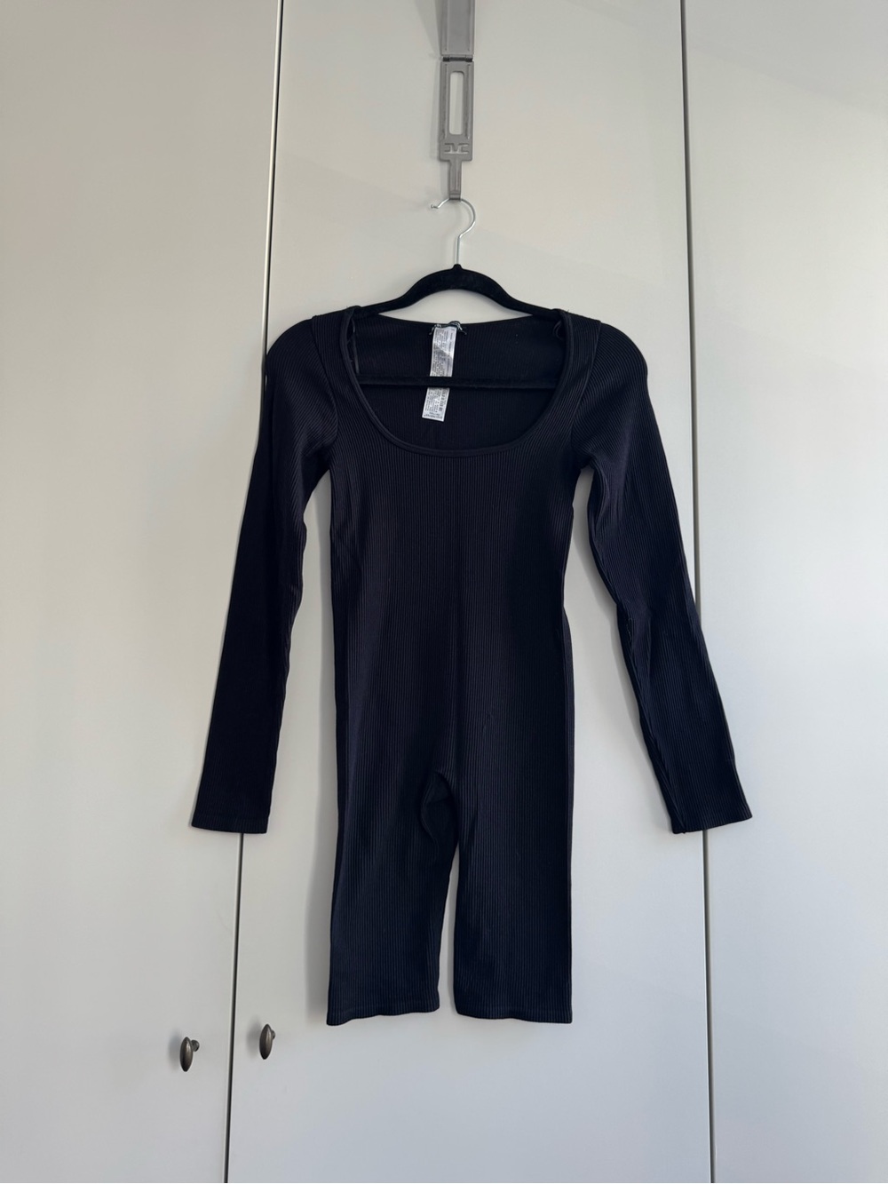 Zara Long Sleeve Black shorts romper
